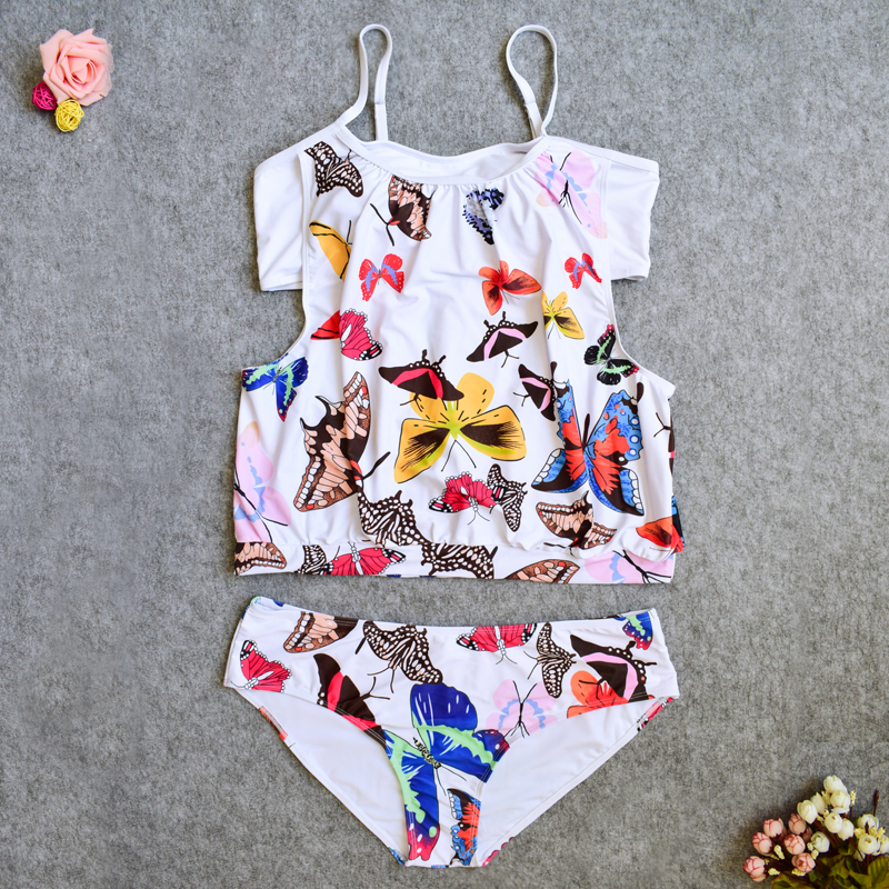 butterfly  colorful one piece