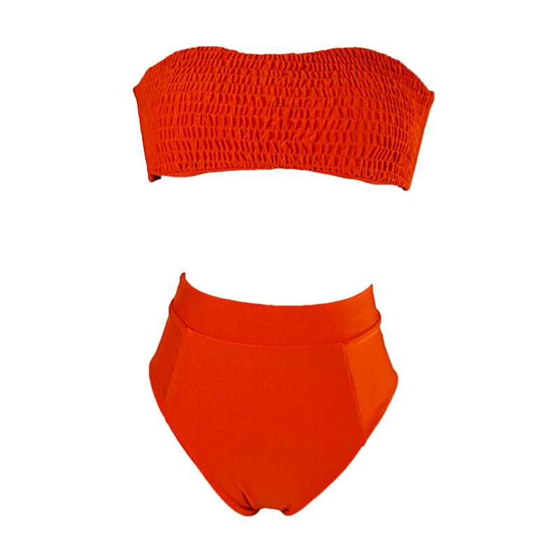 Favorite orange banded bikini