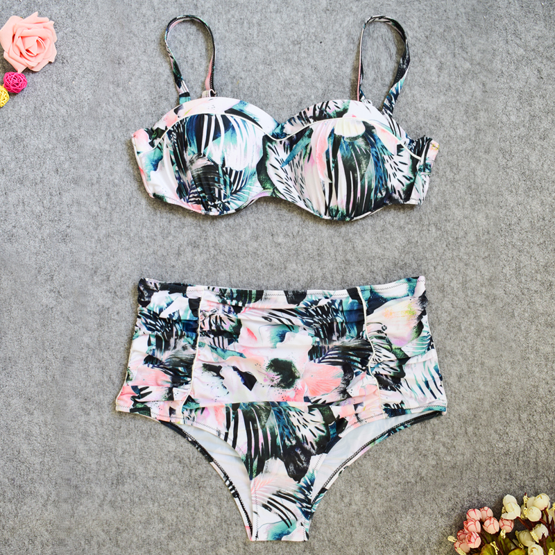 summer floral vogue women bikini