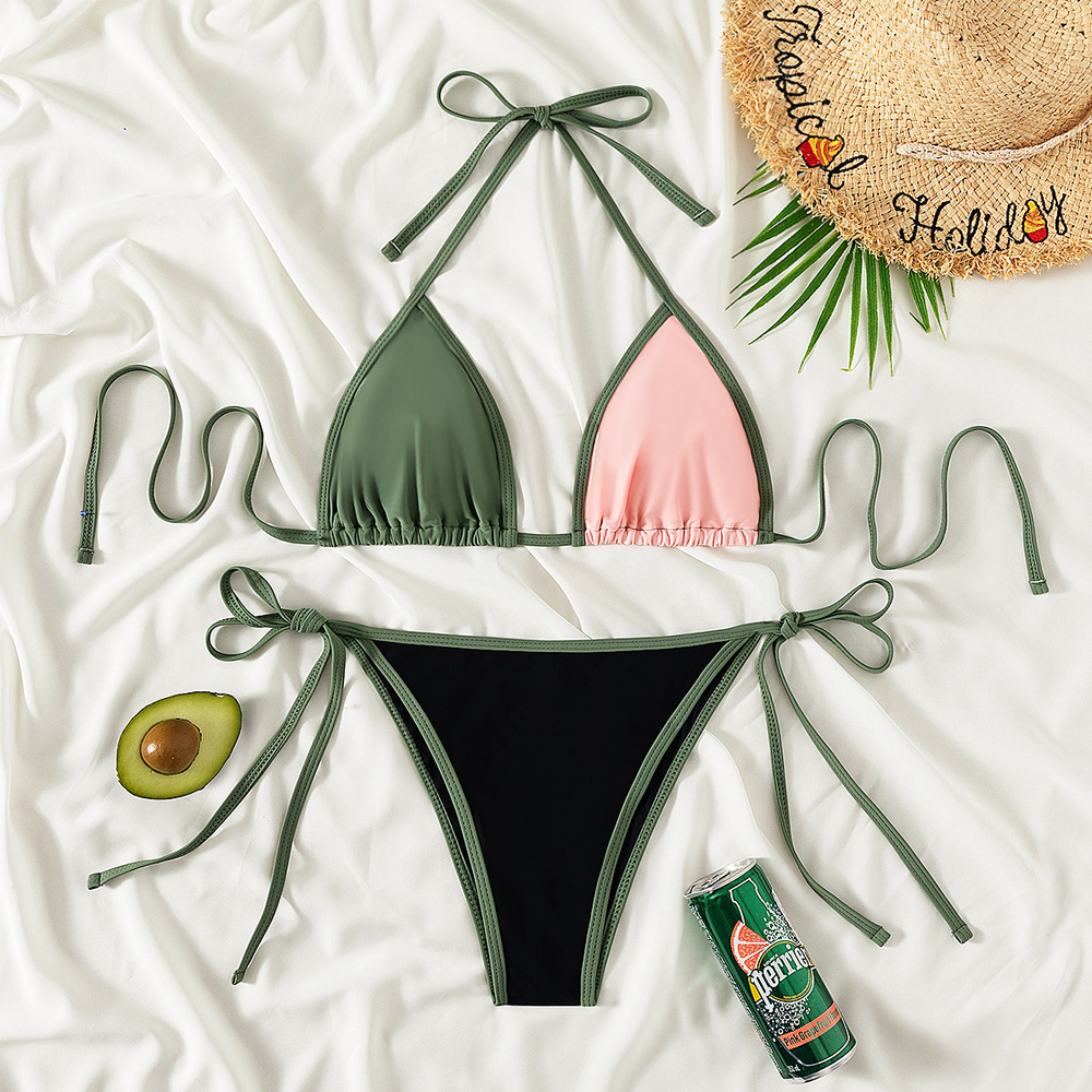 navy green pink and black bikini.jpg