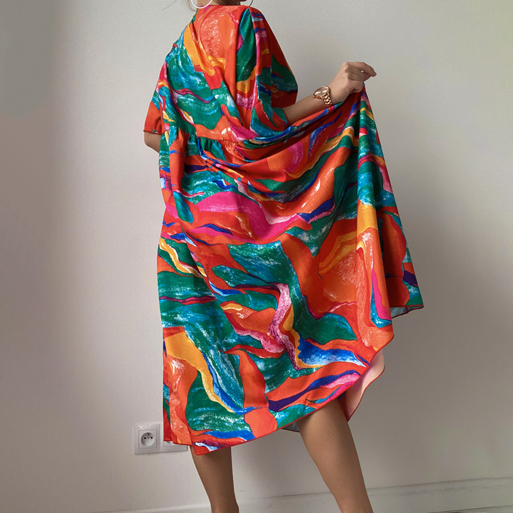 Women's Print Swimwear Cover Ups