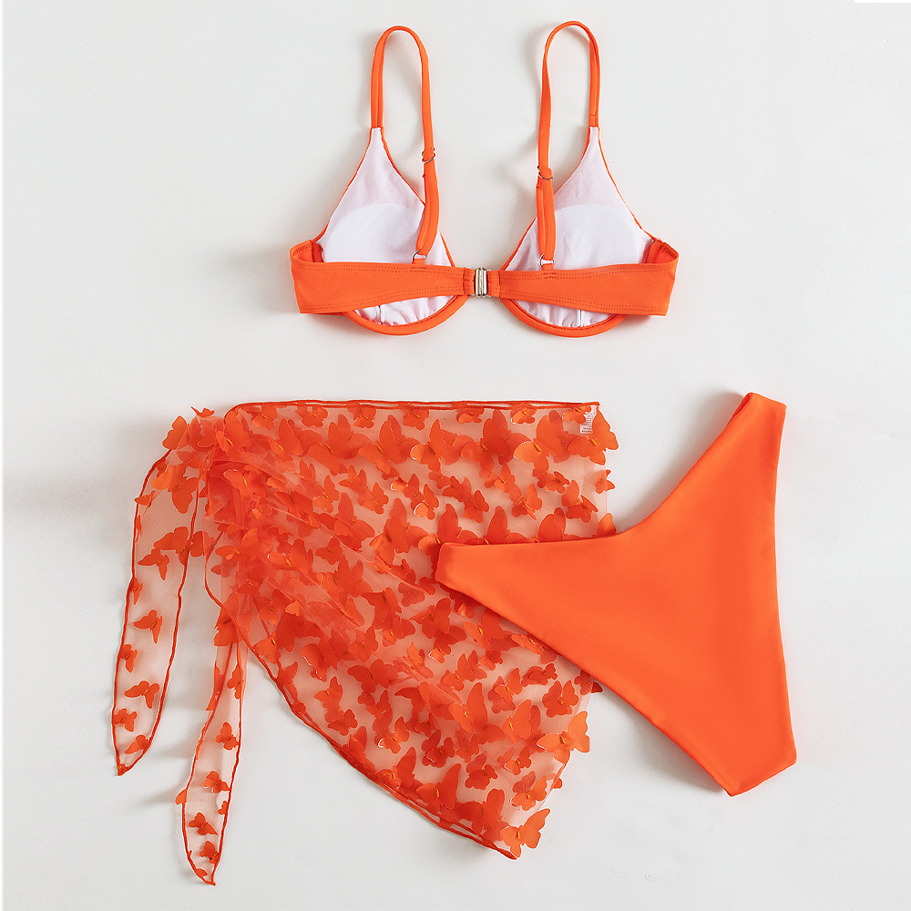 Sexy Women Three Piece Bikini Set