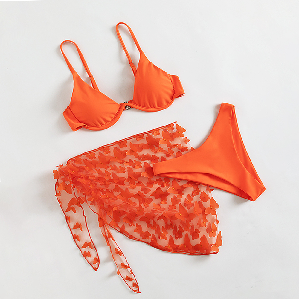 Sexy Women Three Piece Bikini Set